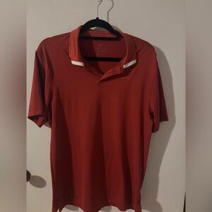 Nike Dri-Fit Men's Polo Shirt in Bold Red